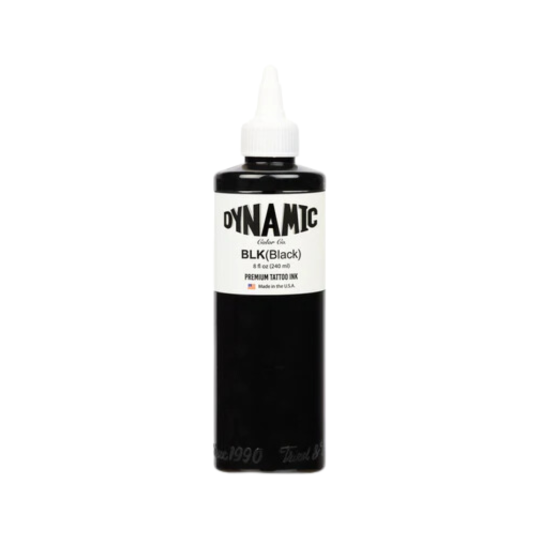 Tinta Dynamic Color Black (BLK) - 240ml - Original